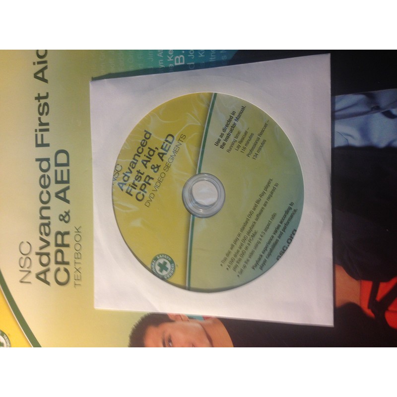 NSC Advanced First Aid, CPR & AED