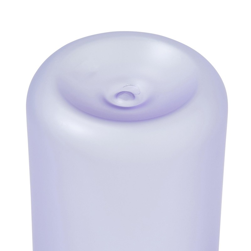 Francfranc One Touch Clear Bottle Purple Water Bottle My Bottle