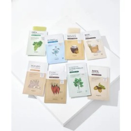 SKINFOOD [Choose 1] Sheet Mask Pack 10 Sheets (Sebum Care) Parsley / SKINFOOD [택1] 시트마스크팩 10매 (피지케어) 파슬리