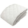 Simple Fresh Q-MAX 0.3 Cool Knit Mattress Pad, Single, Greige,
