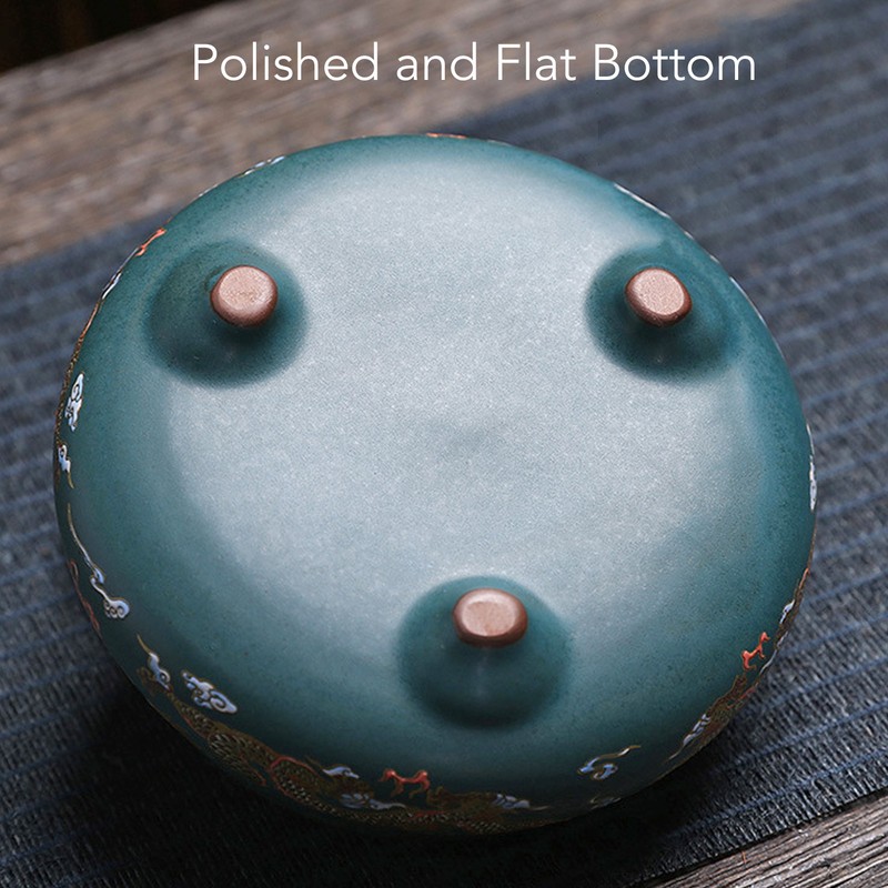Incense Burner Ceramic Colour Enamel Exquisite Pattern Retro Incense Cone