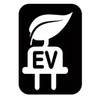 Ev Leaf Plug sticker Decal TP 944 6" electric vehicle