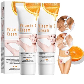 Vitamin C Armpit Whitening Cream - Intensive Moisturising & Skin Refining - For Radiantly Even Skin Tone