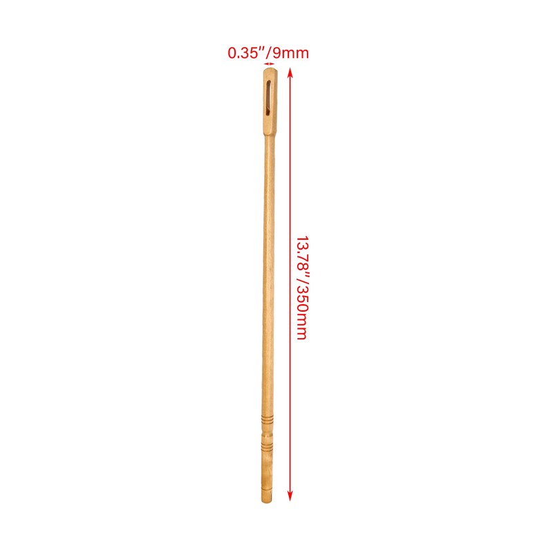 Lovermusic Wood Flute Sweeping Rod Sweeping Stick Tool for Flute