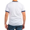 CafePress Vegan Ringer T Men's Vintage Ringer T-Shirt Navy/White