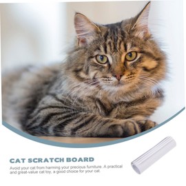 Parliky 4sheets Cat Scratch Furniture Protector Stickers Anti-Scratch Decals for Sofas and Furniture Cat Training Non-Sticky and Easy to Apply