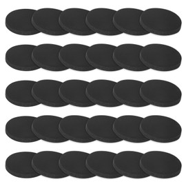 M METERXITY 30-Pack Rubber Solid Discs Washers, 25mm OD x 3mm Thickness Anti-Vibration Noise-Reducing Rubber Spacer Pads Gasket Bushings for HVAC/Washing Machines/Furniture/DIY Gasket Craft