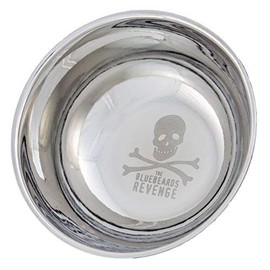 The Bluebeards Revenge, Traditional Stainless Steel Lathering Shaving Bowl for Shaving Creams and Soaps