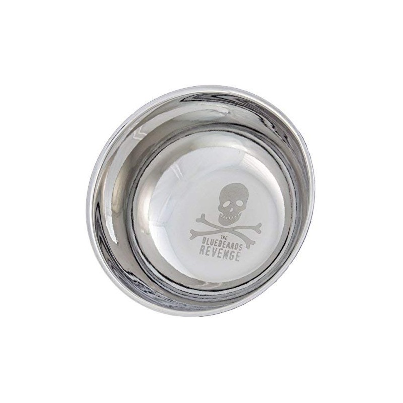 The Bluebeards Revenge, Traditional Stainless Steel Lathering Shaving Bowl for