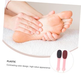 Healvian 4pcs Double-sided Foot Files for Dead Skin Removal Portable Pedicure Tools for Smooth Feet Lightweight Design for Home and