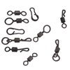 150pcs Fishing Barrel Bearing Rolling Swivels Kit Winding Resistance Stainless