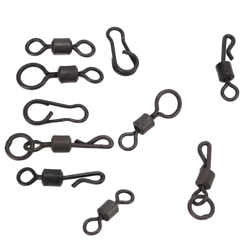 150pcs Fishing Barrel Bearing Rolling Swivels Kit Winding Resistance Stainless
