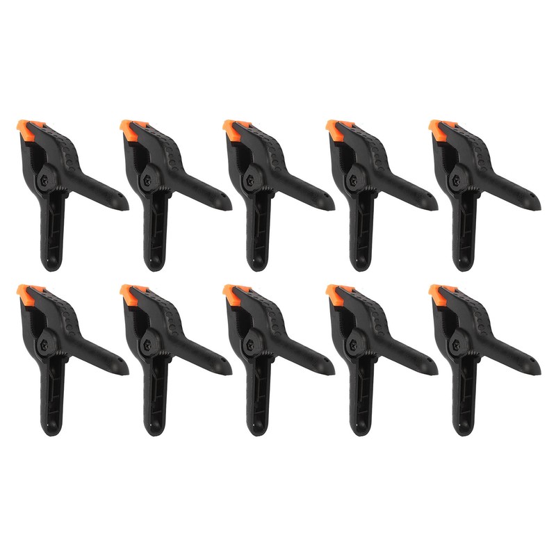 10Pcs Spring Clamp Plastic Clip Fixture Repair Fastening Tool Set