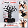 FUNFLEX Hand Trainer, Finger Trainer, Adjustable Grip Strength Trainer Set,