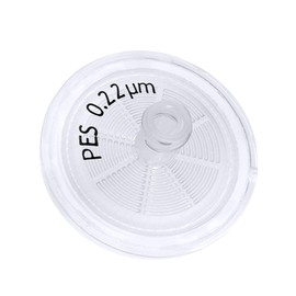 GVS Filter Technology, Syringe Filter, ABLUO, 33mm, PES Membrane, 0.22µm, PP Housing, 100/pk