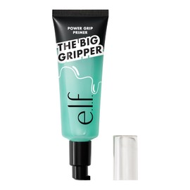 e.l.f. Power Grip Primer Jumbo, prebase en gel hidratante para el rostro para suavizar la piel y fijar el maquillaje, hidrata y prepara, 2.5 oz (70.87 ml)