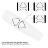 PZL 2 Button 5 Pin Backlight Lift Chair Remote Hand