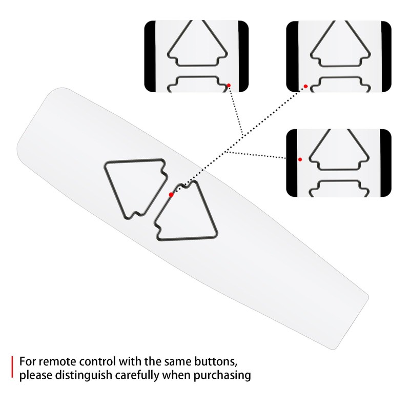 PZL 2 Button 5 Pin Backlight Lift Chair Remote Hand