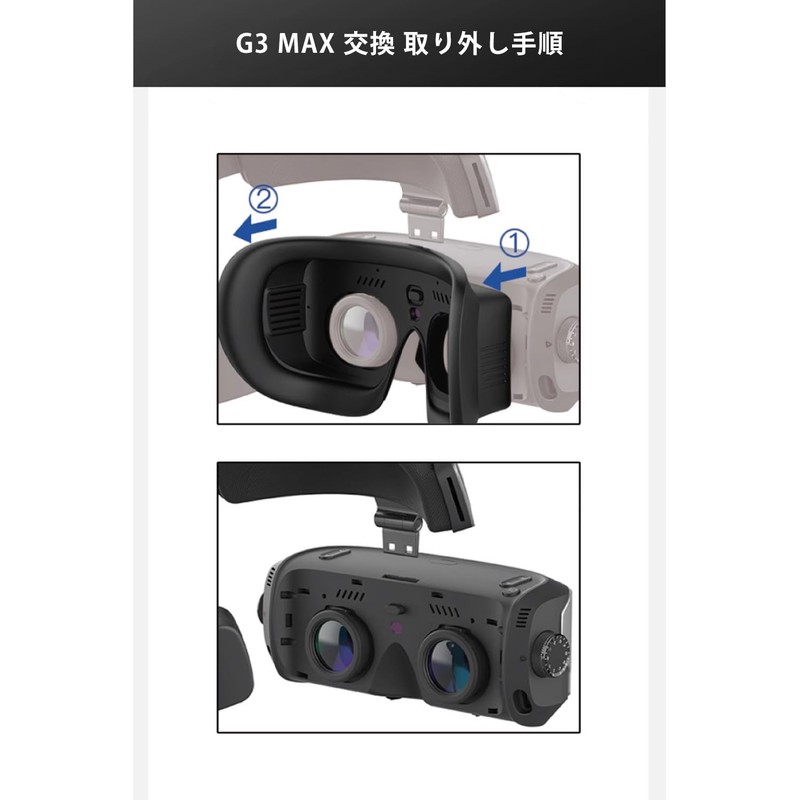 Goovis G3 Max Sponge Mask 0.5 inches (13 mm)