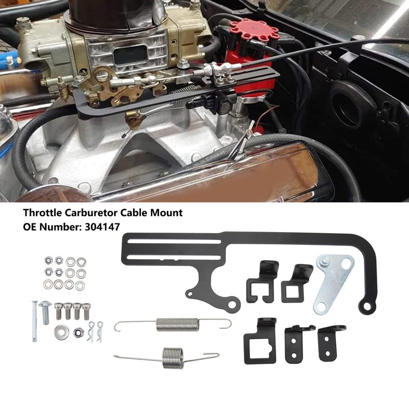 Transmissions Throttle Carburetor Cable Mount 304147 Adjustable Carb Cable Bracket