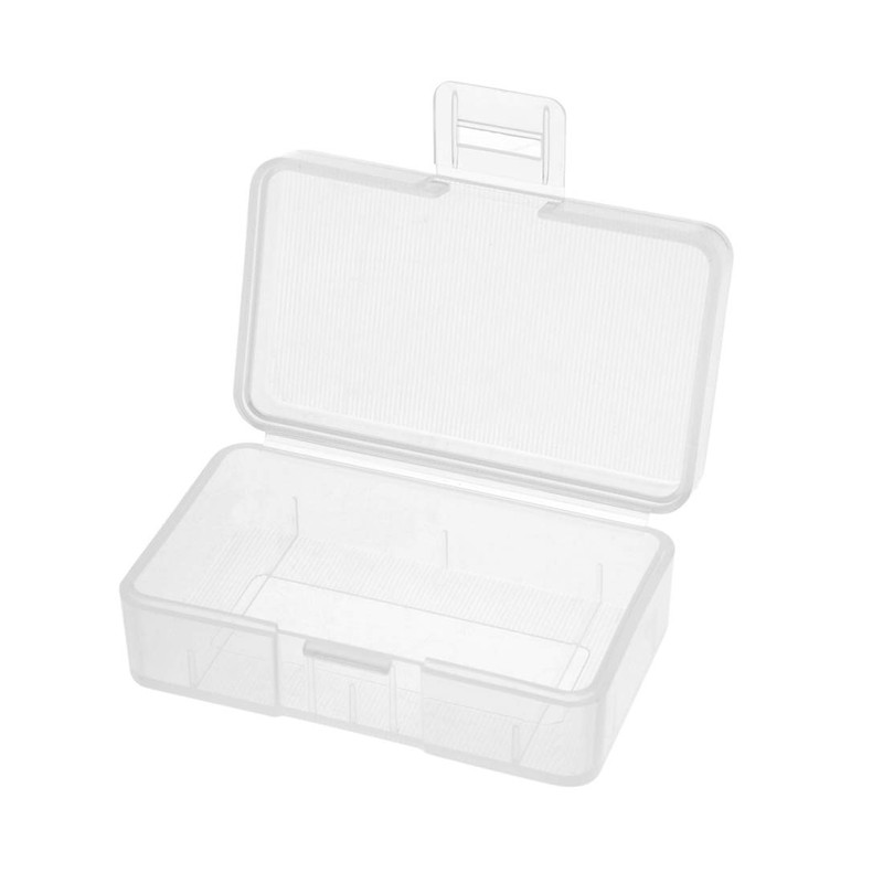 uxcell Battery Storage Case Holder Transparent for 9V Battery Capacity