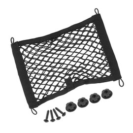 Partuto 1 Set 35cm Universal Car Cargo Net - Nylon Black