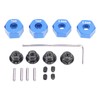 RC Wheel Hub Hex Aluminium Alloy 12mm 5.5mm 7mm Sturdy