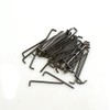 Design61 50 x console hooks, steel hooks, square wire, diameter