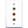 RiteAV - 1 Port RCA Red 2 Port Banana Speaker