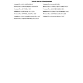 TUSK LED Light Bar Brackets 40" Straight/Curved for Kawasaki Teryx KRX4 1000 ES 2023-2024