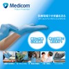 Medicom Japan Disposable Gloves, Medicom Accufit Blue Nitrile Gloves, Medium,