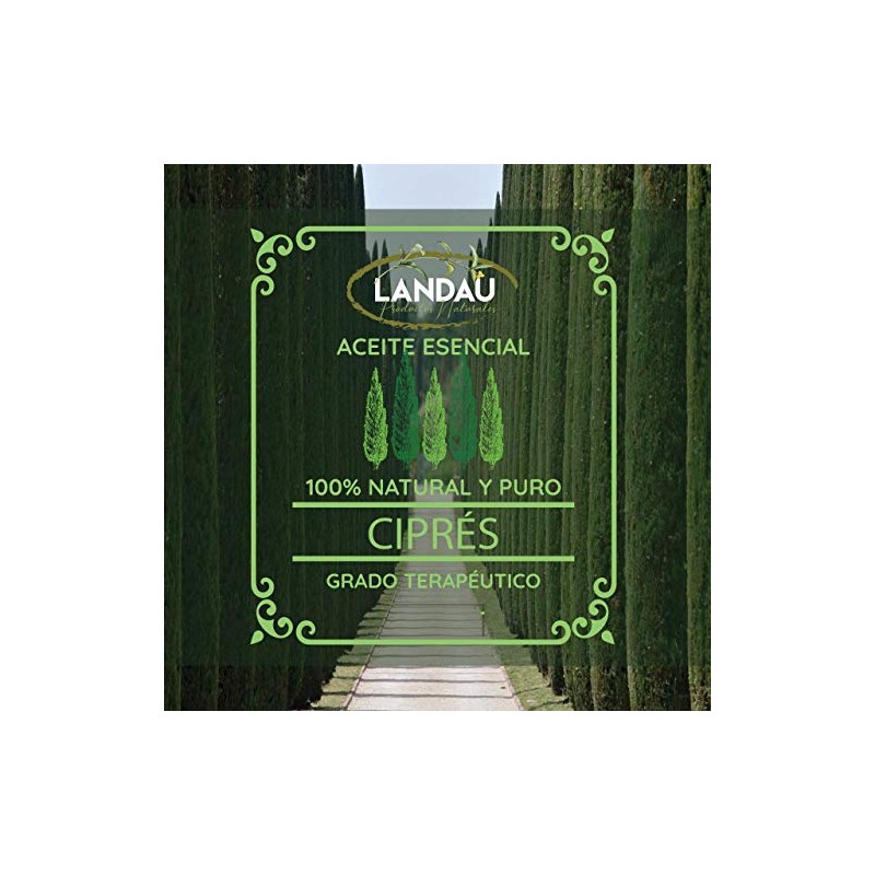 ACEITE ESENCIAL DE CIPRÉS 30 ML. GRADO TERAPEUTICO, puro natural