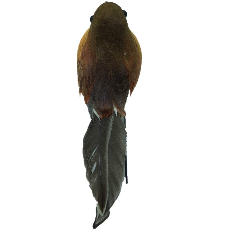 HAORONG 8PCS Large Robin Bird Christmas Tree Decoration Craft Very