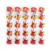25pcs Guitar Animal LED Luminous Brooch Badge Pin Party Favors
