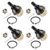 Cylinman Front Upper Lower Ball Joint Set Fit for Kawasaki