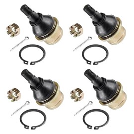 Cylinman Front Upper Lower Ball Joint Set Fit for Kawasaki Teryx Teryx4 750 800 KFX450R KFX700 Mule PRO FX DX Brute Force 650 750i Replace for 59266-0711 59266-0014 59266-1139