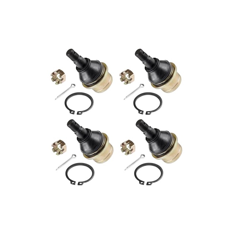 Cylinman Front Upper Lower Ball Joint Set Fit for Kawasaki