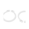 uxcell External Circlip Retaining Shaft Snap Clip Rings 30mm 10pcs