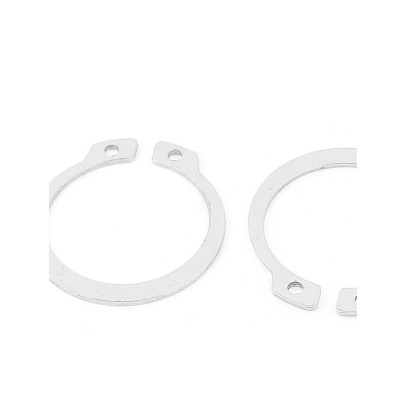 uxcell External Circlip Retaining Shaft Snap Clip Rings 30mm 10pcs