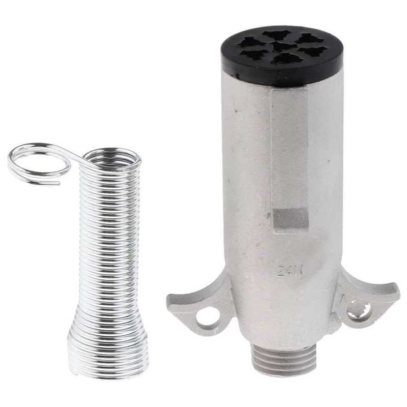 JSTwig 7 Pole Trailer 7 Pin Electrode Wiring Coupler Connector