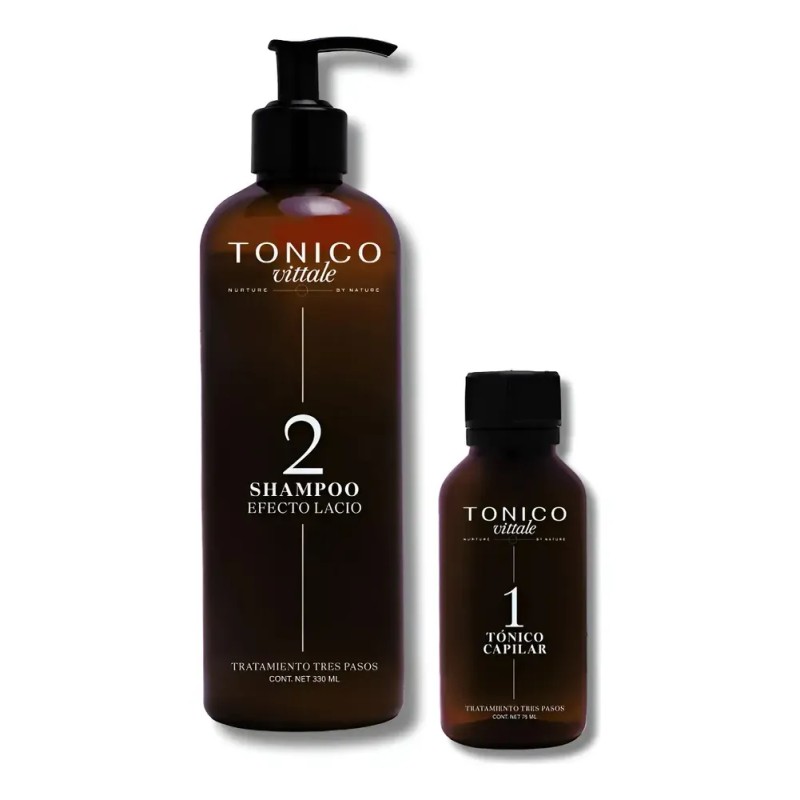Tonico Vittale Kit Tónico+ Shampoo Crecimiento Cabello Lacio