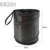 Pack of 2 Mini Car Trash Bin, Foldable Car Trash