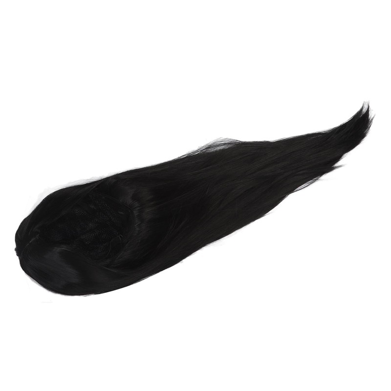 Black Long Straight Wig Women Hair Wig Comfortable Black Wig