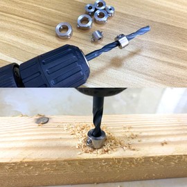 12Pcs 3mm - 16mm Stainless Steel Drilling Limit Ring Drill, Depth Stop Bit Collar Set, Drill Bit Stop Collar