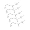 5pcs Sound Amplifier Tubes Single Layer Eartips Replacement Accessory Reduce