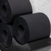 Black Toilet Paper 3-Ply 6 Rolls pack 140 Premium Quality
