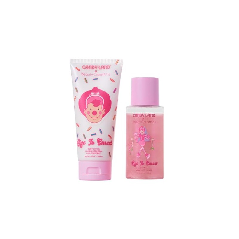 Beauty Creations - Set De Loción y Mist Con Brillo,