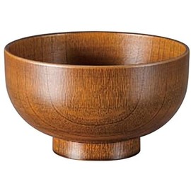 J-kitchens 889102 Bowl, Miso Soup Bowl, Soup Bowl, Lacquerware, Woodworking, φ4.1 x H2.4 inches (10.5 x 6.2 cm), 12.6 fl oz (320 cc), Tableware, Model Number: 889102, Made in Japan