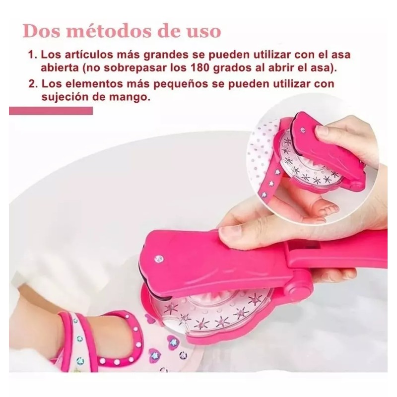 BOGENIANTE Blinger Bling Bling Brillo Para El Cabello Grapadora