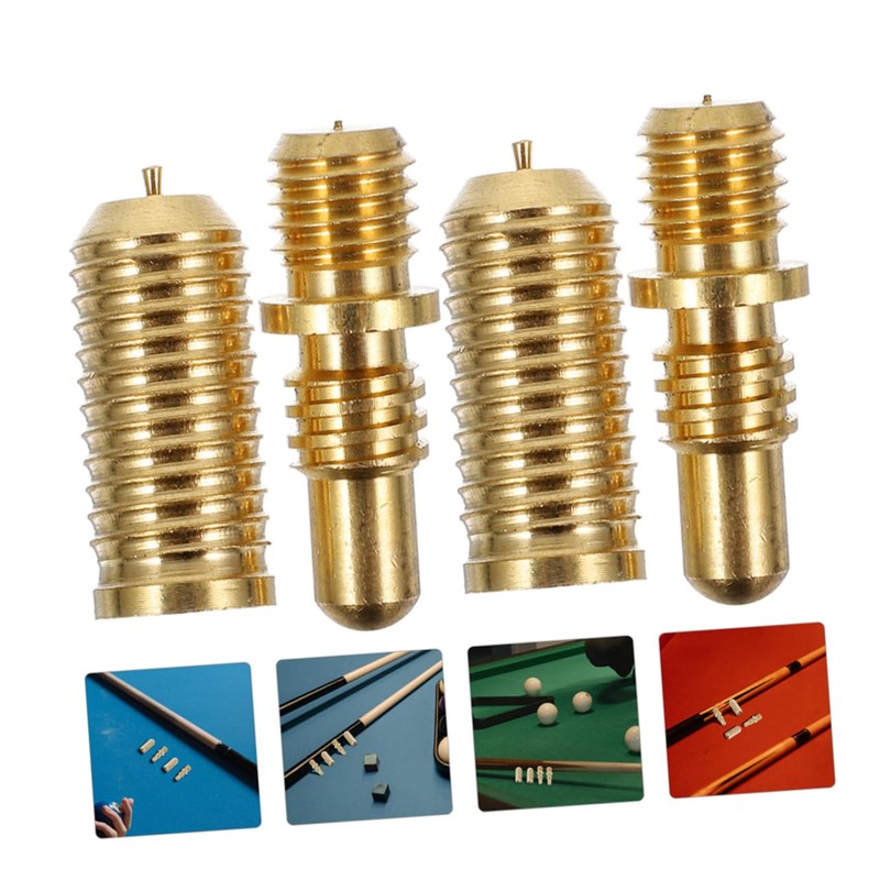 WOONEKY Pack Heavy Duty Pool Cue Extension Rod Screws for